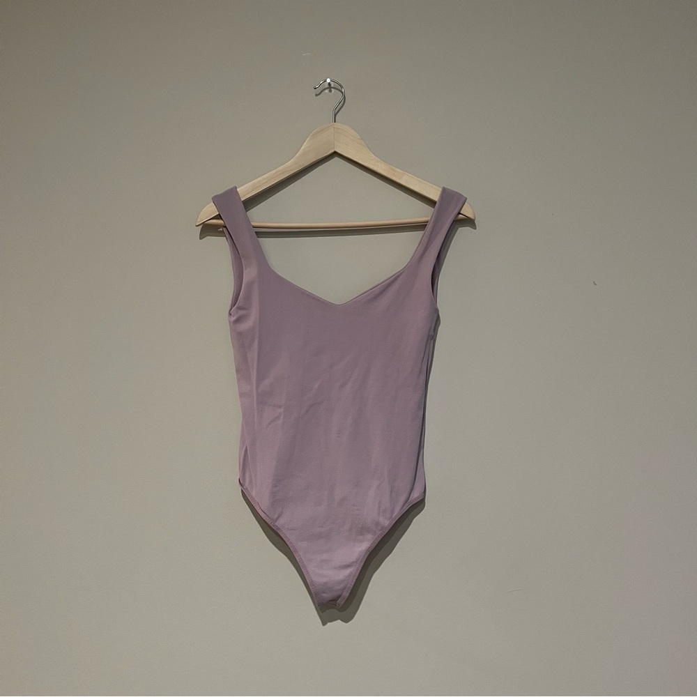 Free People Lavender Bodysuit